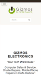 Mobile Screenshot of gizmoselectronics.com.au